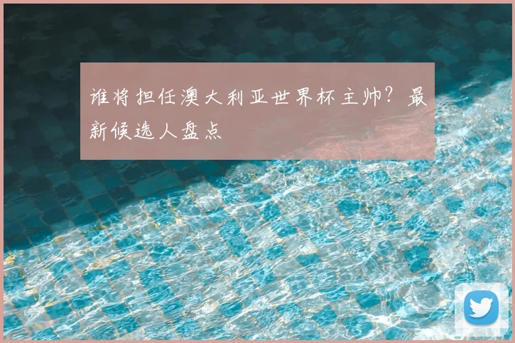 谁将担任澳大利亚世界杯主帅?最新候选人盘点